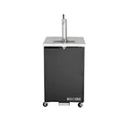 Thumbnail image #1 for Maxximum Maxx Cold MXBD24-1BHC Self-Contained Keg Cooler Beer Dispenser, Single Tower and Faucet, 7.2 Cu. Ft., Black, 23.3-Inch Wide