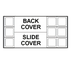 Thumbnail image #1 for Top Shelf 9-Bottle Underbar Bottle Well Ice Chest Cover Assembly, 30-Inch Wide