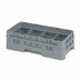 Thumbnail image #2 for Cambro Camrack Half-Size 8-Compartment Glass Rack with Soft Gray Extender