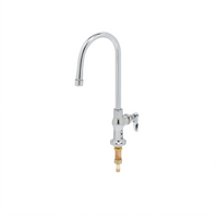 T&S Brass Single Pantry Deck Mount Faucet with 5 3/4-Inch Gooseneck, 1.5 GPM Aerator, Quarter-Turn Eterna Cartridge