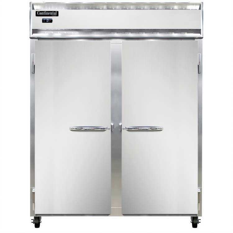 Product image #1 for Continental Refrigerator 2FENSA Extra-Wide Two-Section Reach-In Freezer with Solid Doors