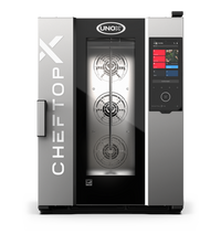 UNOX CHEFTOP-X Half-Size Electric Combi Oven, 10-Tray, Right-Hinged, 208/240V