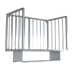 Thumbnail image #1 for John Boos Wall-Mount Aluminum Meat Boat Rack, 96 x 20 Inches