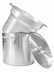 Thumbnail image #1 for Omcan 20 Qt Aluminum Double Boiler with Perforated Inner Pot