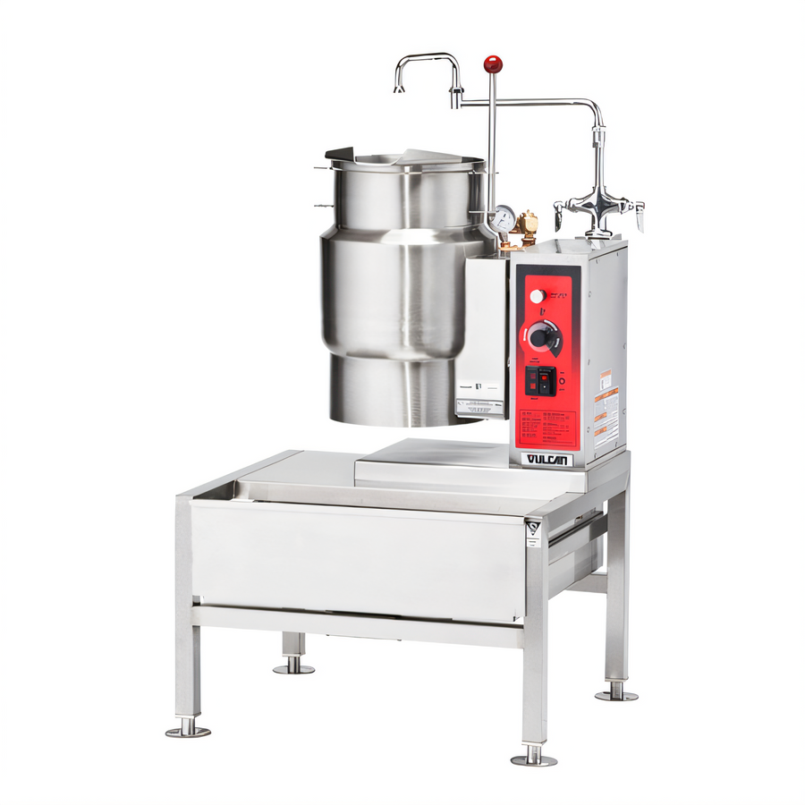 Product image #1 for Vulcan 26-Inch Kettle/Stand Assembly with 6-Gallon Electric Tilting Kettle