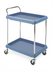 Thumbnail image #1 for Metro Deep Ledge 2-Tier Polymer Bus Utility Cart with Open Base