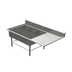 Thumbnail image #1 for John Boos Pro-Bowl 3-Compartment Platter Sink with Right Drainboard, 16-Gauge 300 Series Stainless Steel