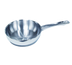 Thumbnail image #1 for Crestware 8-Inch Induction Ready 3-Ply Stainless Steel Fry Pan with Hollow Non-Heat Handle