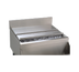 Thumbnail image #1 for Advance Tabco Special Value Series Sliding Stainless Steel Ice Bin Cover for 36-Inch Bins