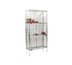 Thumbnail image #1 for Eagle Group 48-Inch Black 3-Tier Bulk Wine Storage Unit with Hinged Security Doors, 240-Bottle Capacity