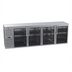 Thumbnail image #1 for Krowne 108-Inch Four-Section Self-Contained Refrigerated Back Bar Storage Cabinet