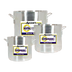 Thumbnail image #1 for Hercules Hyperion3 120 Qt 3003 Aluminum Stock Pot, Pot Only, Reinforced Rim