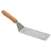Thumbnail image #1 for Winco 7-1/4 x 3-Inch Offset Turner with Square Edge Stainless Steel Blade and Orange Nylon Handle
