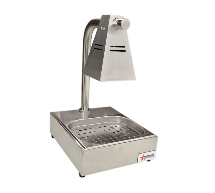 Product image #1 for Countertop Single-Bulb Chip Dump Station, 275W, 110V
