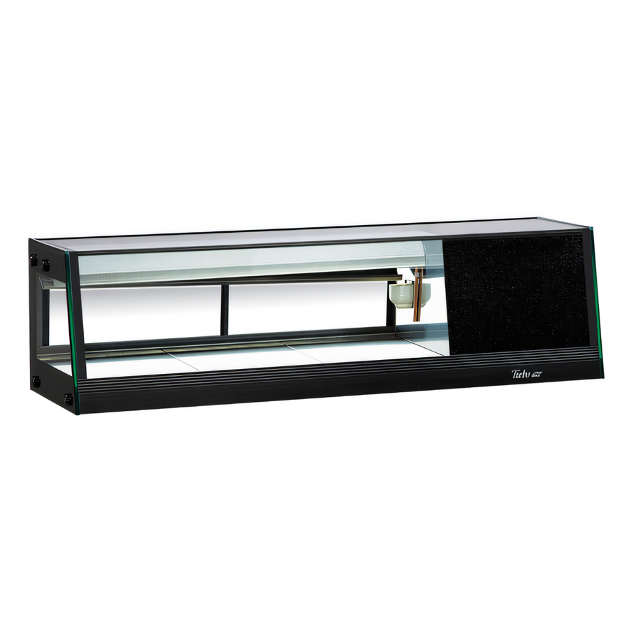 Product image #1 for Turbo Air Refrigerated Sushi Case, 47-1/4" Countertop, Left-Side Refrigeration, 1.5 Cu. Ft.