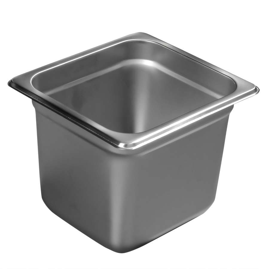 Product image #1 for Carlisle DuraPan™ 1/6 Size Solid Steam Table Pan, 6 Inch Deep, 3.9 Qt, 24 Gauge Stainless Steel