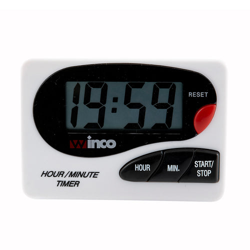Product image #1 for Winco Digital Kitchen Timer, 20-Hour LCD with 20-Minute Stopper
