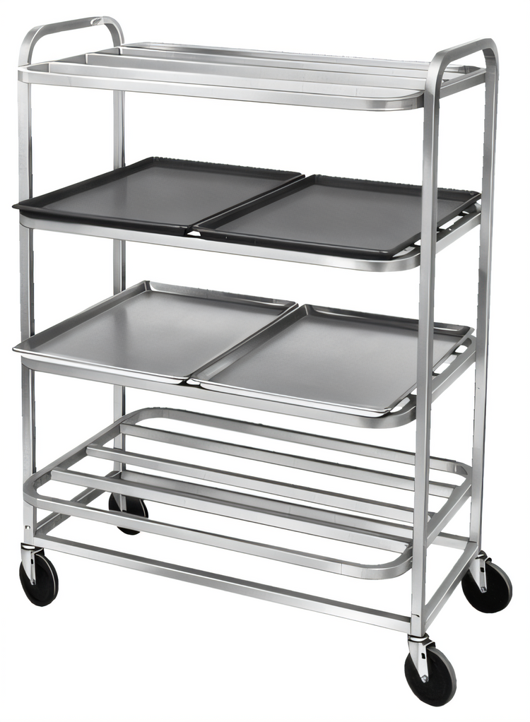 Product image #2 for Channel SM-4 Aluminum Mobile 4-Shelf Spot Merchandiser Display/Universal Rack
