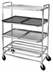 Thumbnail image #2 for Channel SM-4 Aluminum Mobile 4-Shelf Spot Merchandiser Display/Universal Rack