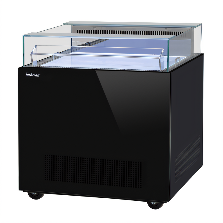 Product image #1 for Turbo Air Open Display Sandwich & Cheese Merchandiser Deli Case, 30-1/4 Inch Wide, 1.31 Cu. Ft., Self-Contained, R290