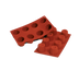 Thumbnail image #1 for Silikomart Bordelais 8-Cavity Silicone Baking Mold