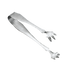 Thumbnail image #1 for American Metalcraft Hammered Stainless Steel Ice Tongs, 6-1/2 Inch