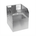 Thumbnail image #1 for Glastender Wall-Mount Stainless Steel Hand Sink with Skirt and Side Splashes, 14 x 15 Inches