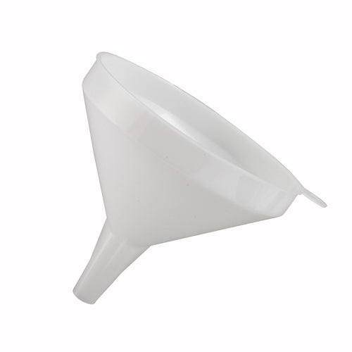 Product image #1 for Winco PF-16 16 oz White Plastic Bar Funnel with 5-1/4 Inch Diameter