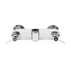 Thumbnail image #1 for Fisher 5200 Wall/Splash Mount Control Valve with 8-Inch Adjustable Centers, Swivel Outlet, and 3/4-Inch Inlet