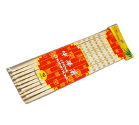 Bamboo Chopsticks, 10-1/2 Inch, Red Imprint, Display Pack, 1,000 Pairs per Case