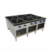 Thumbnail image #1 for Comstock-Castle 54-Inch Wide 42-Inch Deep Gas Stock Pot Range with Open Front Cabinet Base