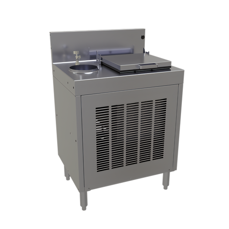 Product image #1 for Glastender 24-Inch Freestanding Underbar Self-Contained Ice Cream Dipping Cabinet with Dipper Well