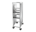 Thumbnail image #1 for Semi-Enclosed Aluminum End-Load Bun Pan Rack with Casters, 38-Pan Capacity