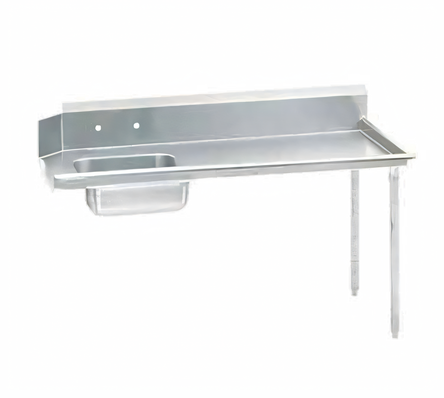 Product image #1 for Advance Tabco 83-Inch Right-Hand Straight-Soil Dishtable with Pre-Rinse Sink, 304 Stainless Steel