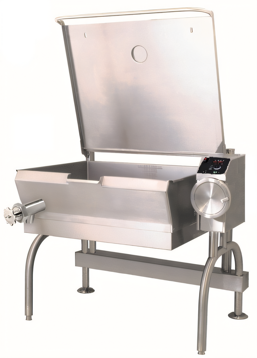 Product image #1 for Cleveland PowerPan 40-Gallon Electric Tilting Skillet with Manual Tilt and Open Frame Base