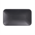 Thumbnail image #1 for American Metalcraft 12-Inch Rectangular Black Matte Melamine Platter