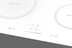 Thumbnail image #1 for Summit Commercial 24-Inch 4-Burner Drop-In Induction Cooktop, White, 208/240V