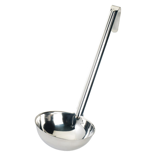 Product image #1 for Winco 24 oz Stainless Steel One-Piece Ladle, 18 Inch Overall Length
