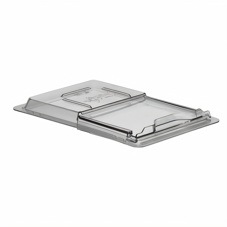 Product image #1 for Cambro Camwear Clear Polycarbonate Sliding Lid for 12 x 18 Food Storage Boxes