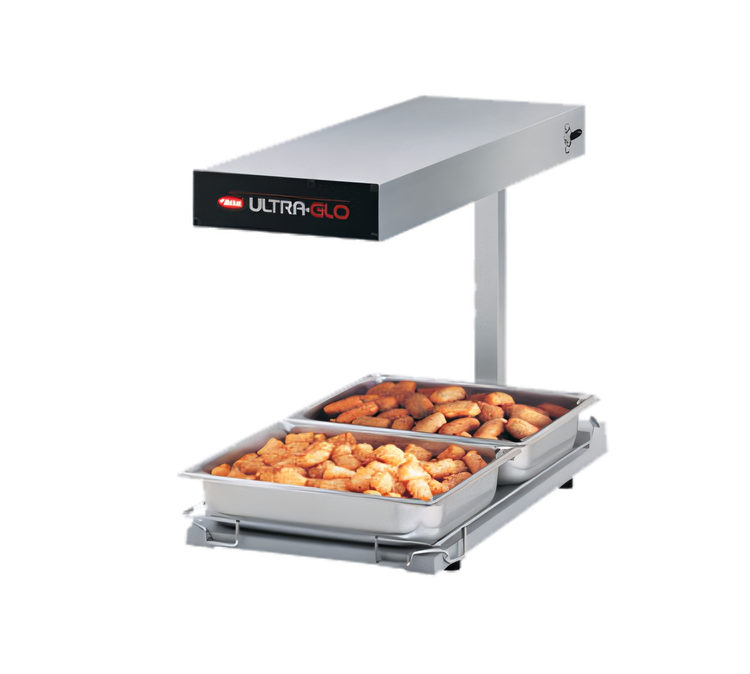Product image #1 for Hatco Ultra-Glo Countertop Portable French Fry Warmer with Heated Base, 12-3/4 Inch Wide