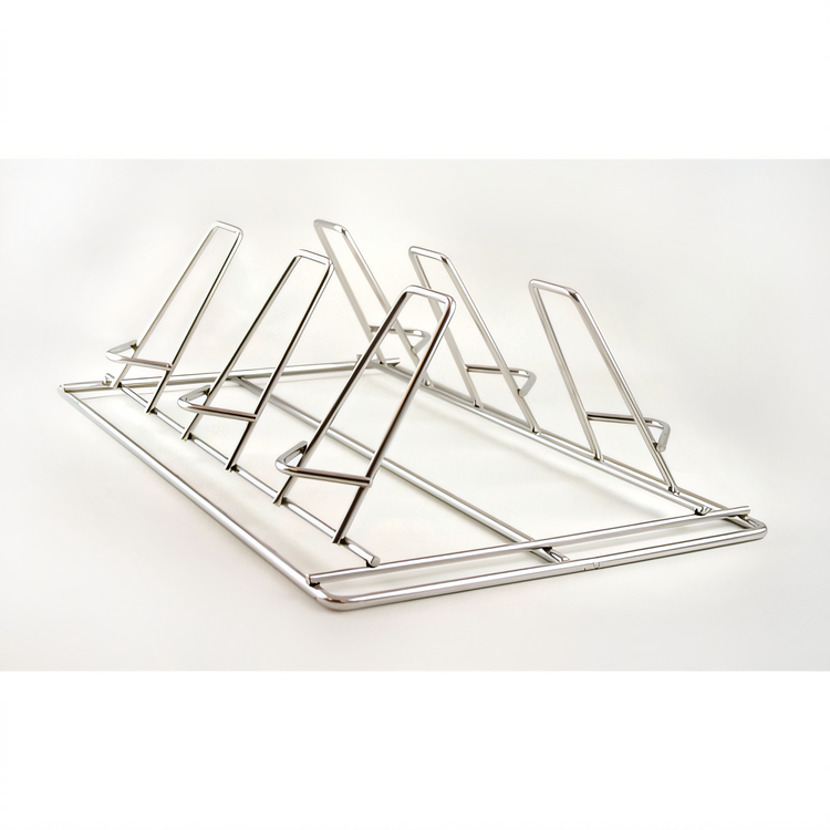 Product image #1 for Alto-Shaam Combitherm 6-Piece Self-Trussing Stainless Steel Poultry Roasting Rack