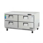 Thumbnail image #1 for Everest Refrigeration ETBWR2-D4 Two-Section Undercounter Drawer Refrigerator, 18 Cu. Ft., 4 Drawers, Stainless Steel Worktop