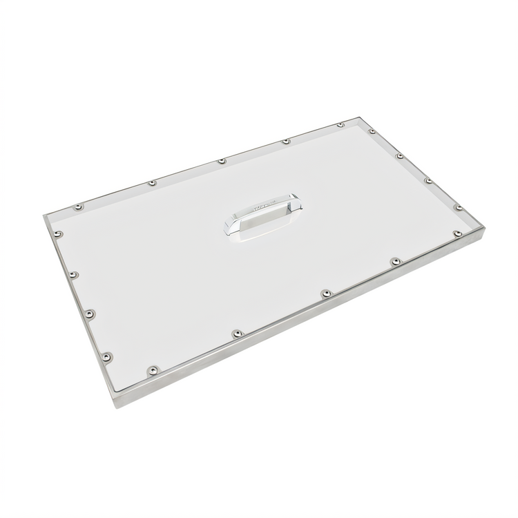 Product image #1 for Turbo Air Clear Pan Cover for JBT-48 48-Inch Prep Table