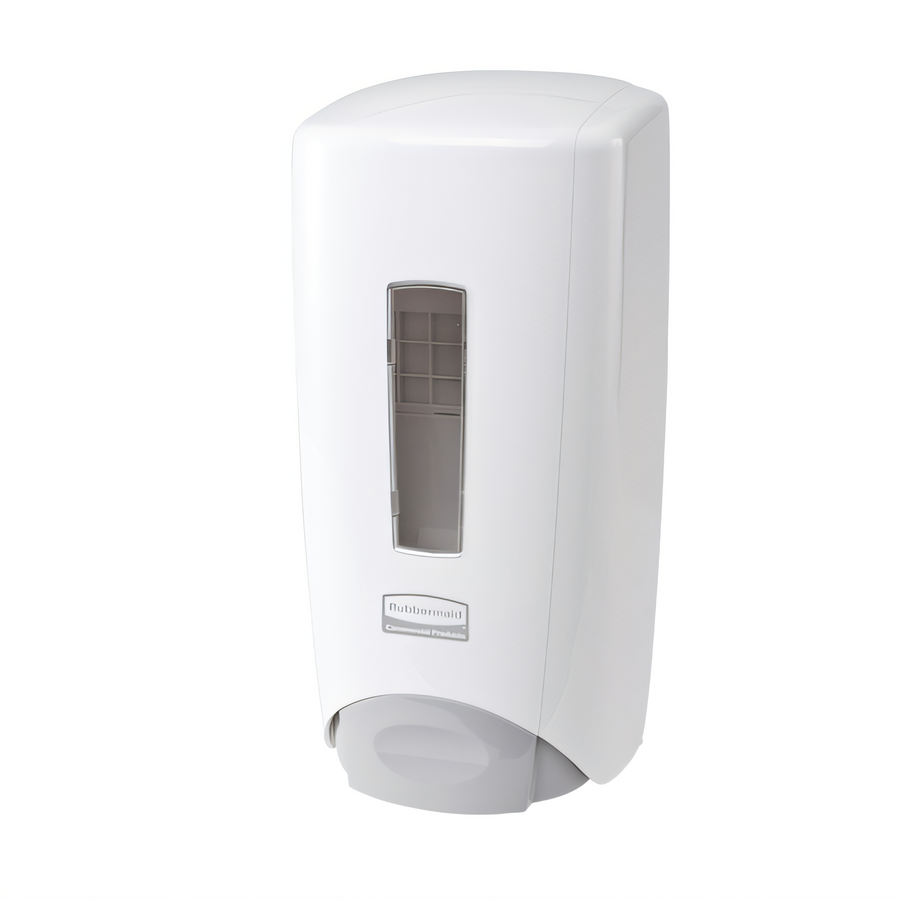 Product image #1 for Rubbermaid Flex Manual Wall-Mount Foam/Liquid Skin Care Dispenser, 1000/1300 mL, White