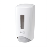 Rubbermaid Flex Manual Wall-Mount Foam/Liquid Skin Care Dispenser, 1000/1300 mL, White
