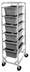 Thumbnail image #2 for Channel Manufacturing Heavy-Duty Aluminum End-Load Lug Rack with Casters