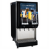 Thumbnail image #1 for BUNN Silver Series 4-Flavor Cold Beverage System with Tap Handles, Lighted Door and Juice Display