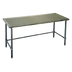 Thumbnail image #1 for Eagle Group Spec-Master Marine Series Stainless Steel Work Table, 60 x 30 Inch, 14-Gauge Top, Box Marine Edge, Galvanized Base