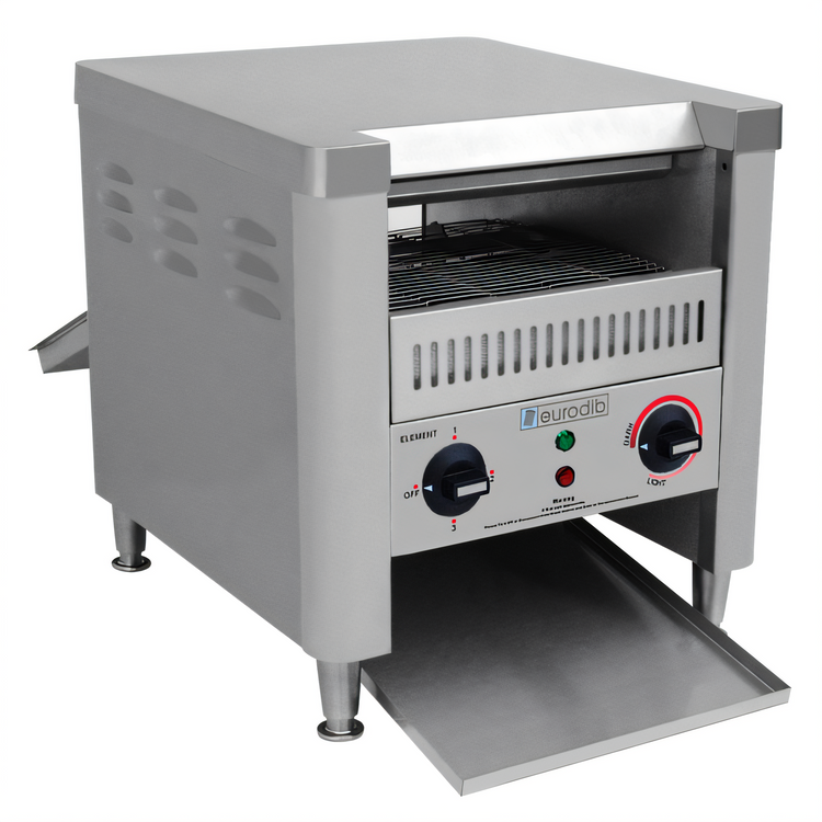 Product image #1 for Eurodib Commercial Conveyor Toaster, 300 Slices per Hour, 120V