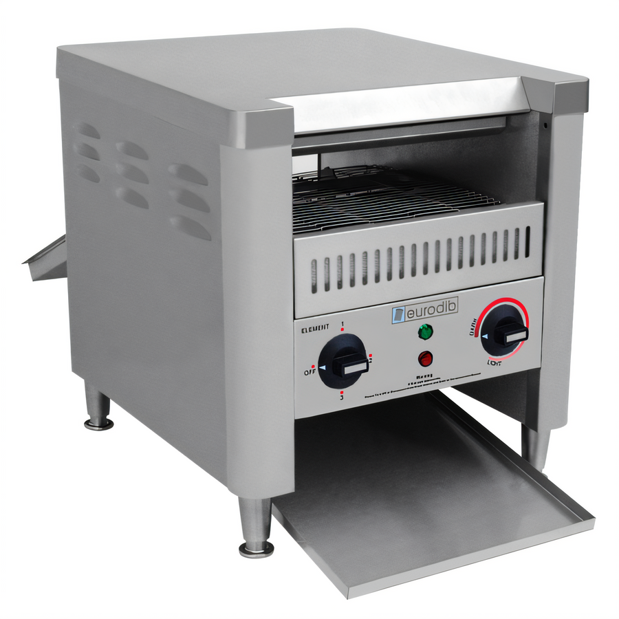 Product image #1 for Eurodib Commercial Conveyor Toaster, 300 Slices per Hour, 120V